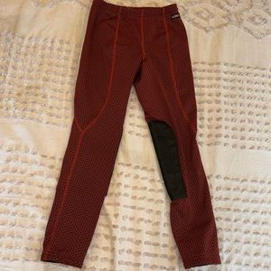 Kerrits girls red horseback riding pant, size L, excellent condition!